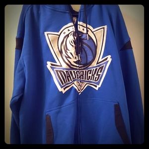 NWOT men's 3X Dallas Mavericks Zip Hoodie